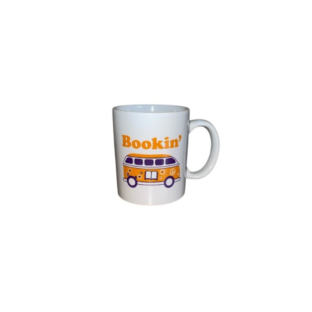 Scholastic Vintage “Bookin'' Ceramic Mug